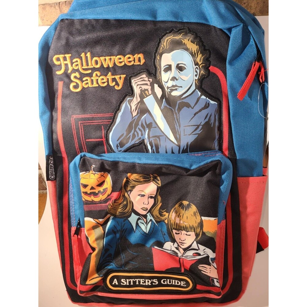 Halloween Safety A Sitters Guide Michael Myers Backpack by Steven Rhodes NEW